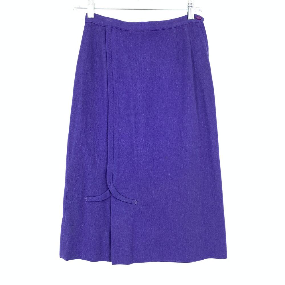 American Vintage Purple Pencil Skirt